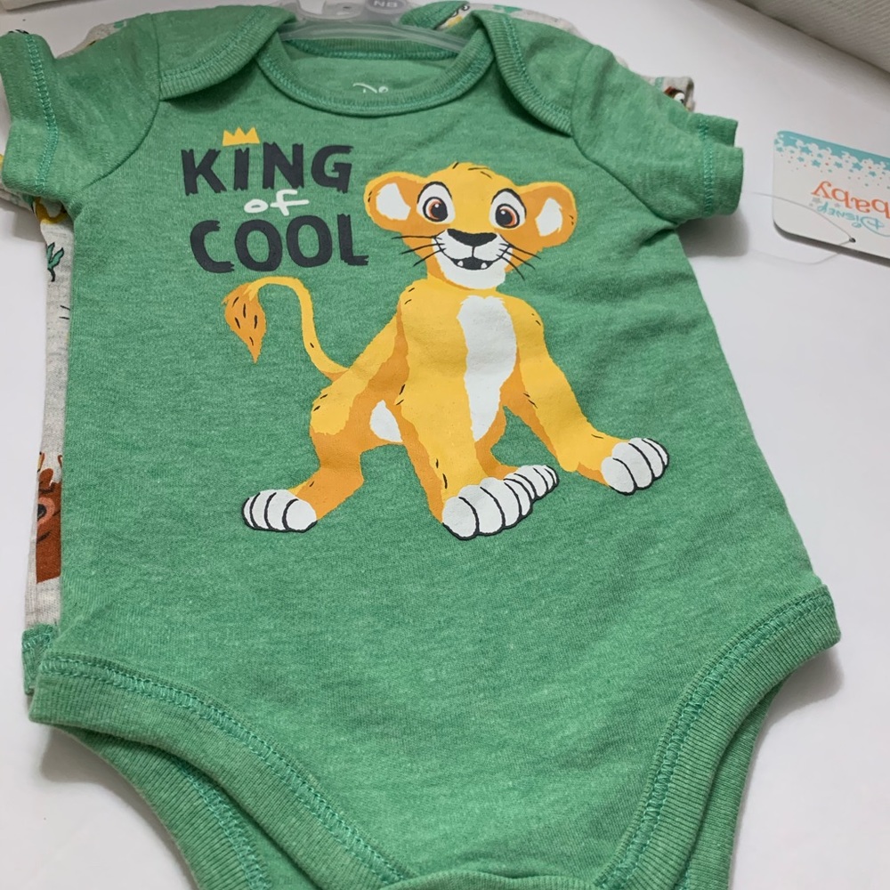 Disney baby 2 pack bodysuit Simba - Picture 2 of 8